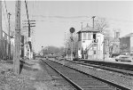 Looking east from station and PD tower